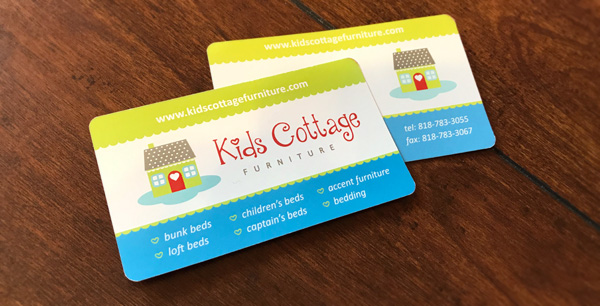 Kids Cottage business cards